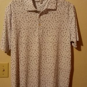 Peter Millar men's short sleeved polo size medium
